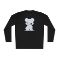 100% Cotton Long Sleeve Tee | Minimalism-Bear-003