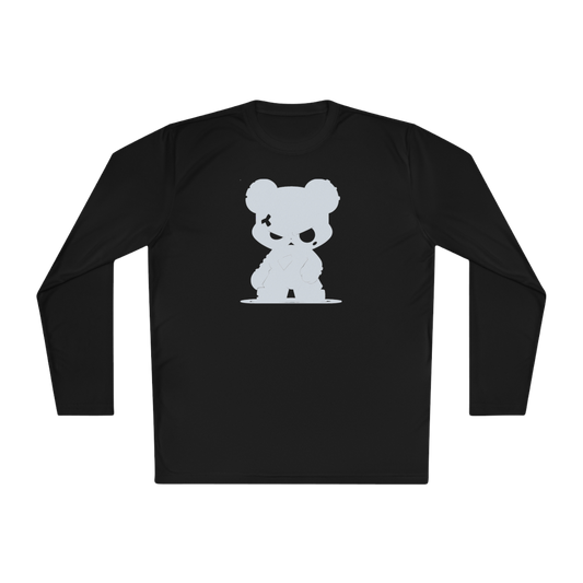 100% Cotton Long Sleeve Tee | Minimalism-Bear-003