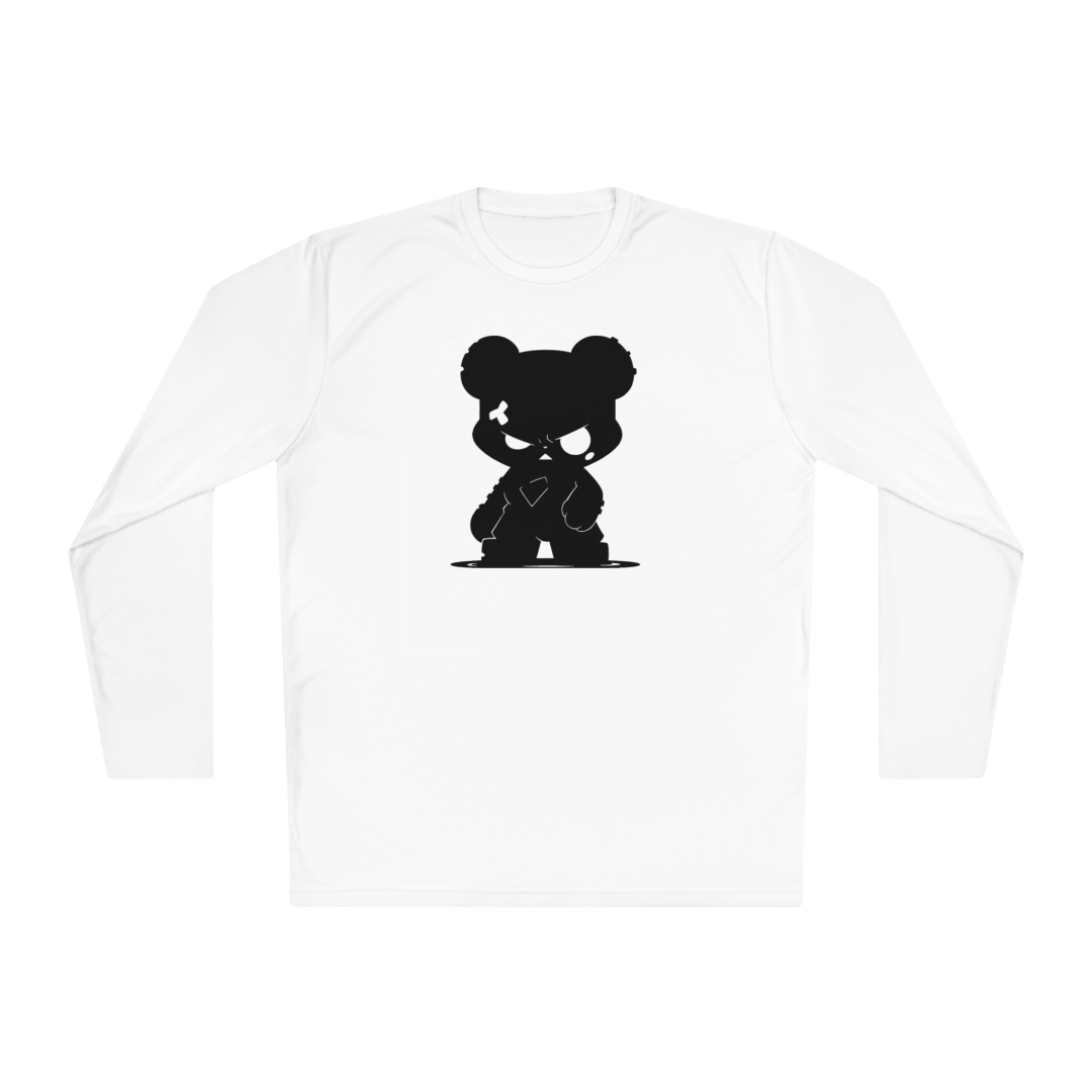 100% Cotton Long Sleeve Tee | Minimalism-Bear-003