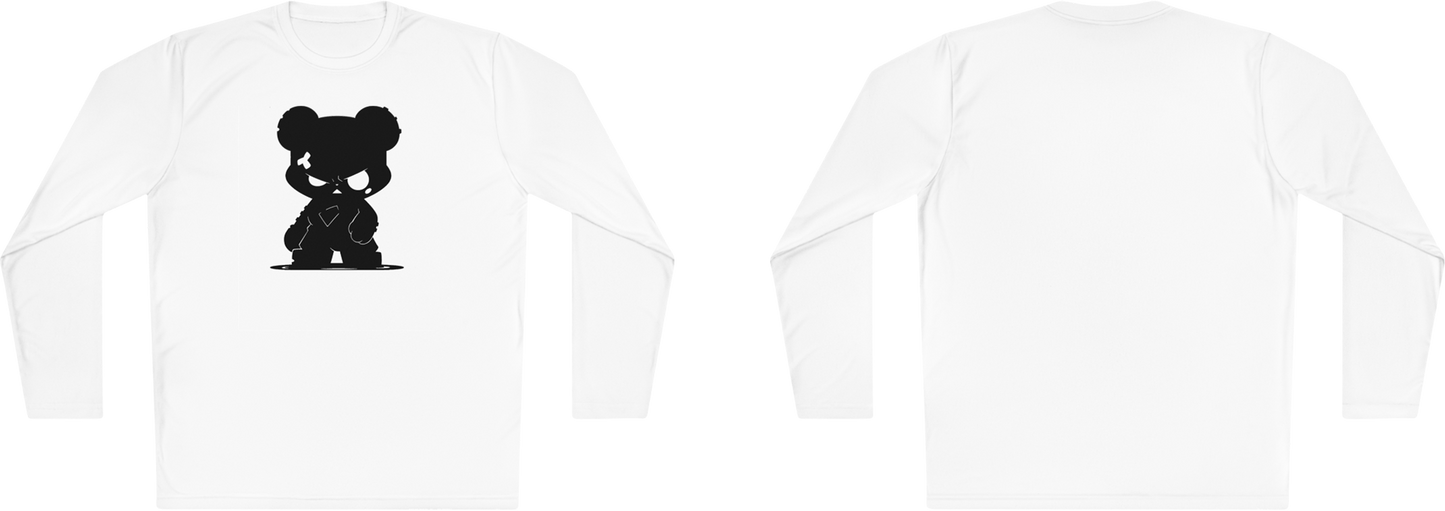 100% Cotton Long Sleeve Tee | Minimalism-Bear-003