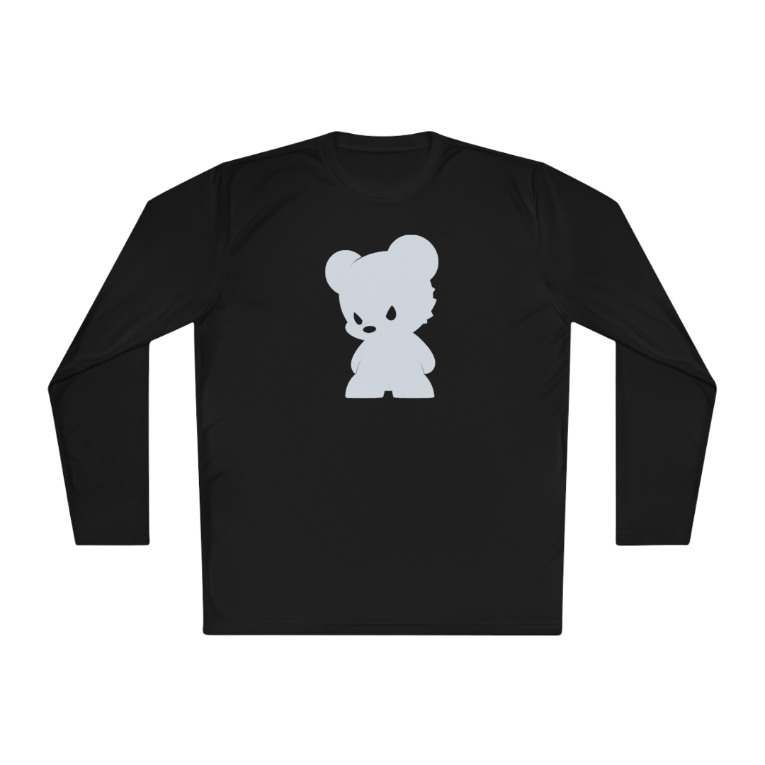 100% Cotton Long Sleeve Tee | Minimalism-Bear-005