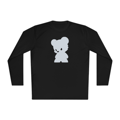 100% Cotton Long Sleeve Tee | Minimalism-Bear-005