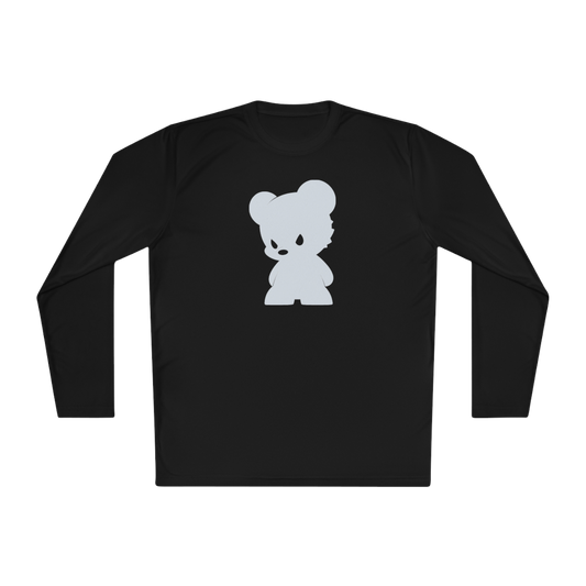 100% Cotton Long Sleeve Tee | Minimalism-Bear-005