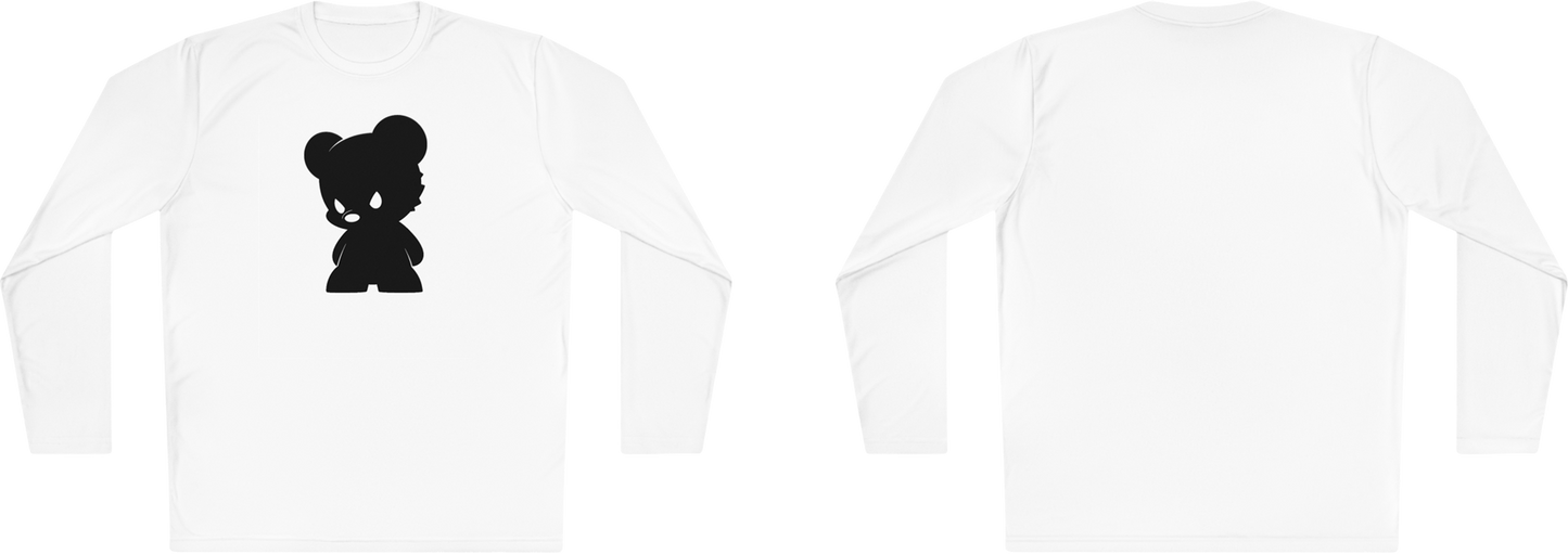 100% Cotton Long Sleeve Tee | Minimalism-Bear-005