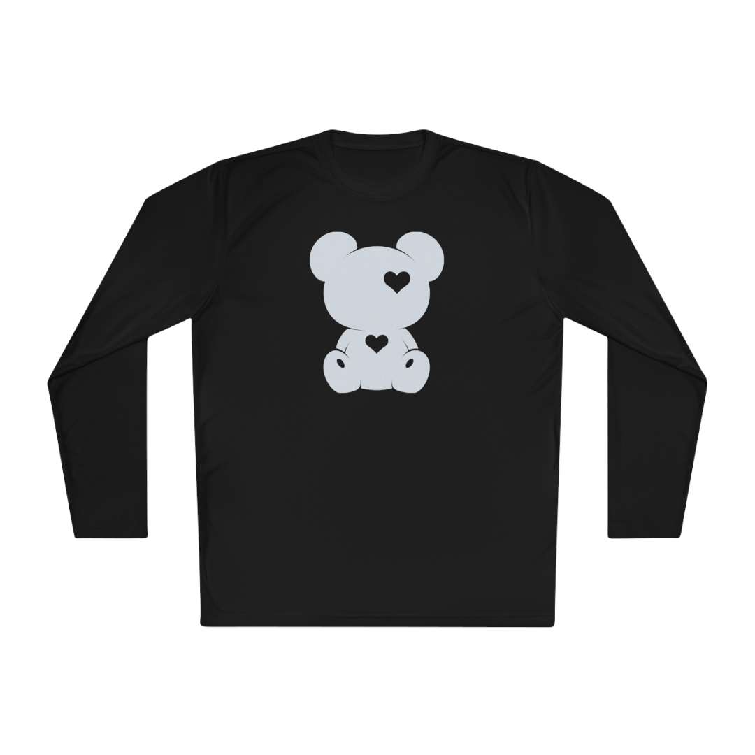 100% Cotton Long Sleeve Tee | Minimalism-Bear-006