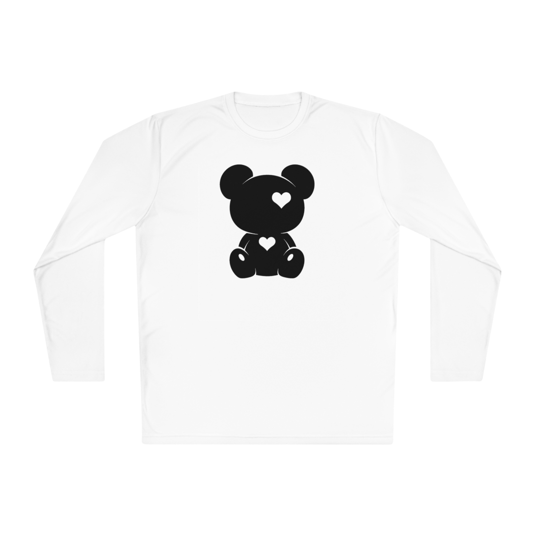 100% Cotton Long Sleeve Tee | Minimalism-Bear-006