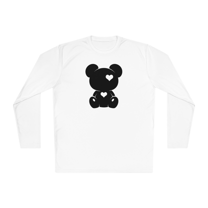 100% Cotton Long Sleeve Tee | Minimalism-Bear-006