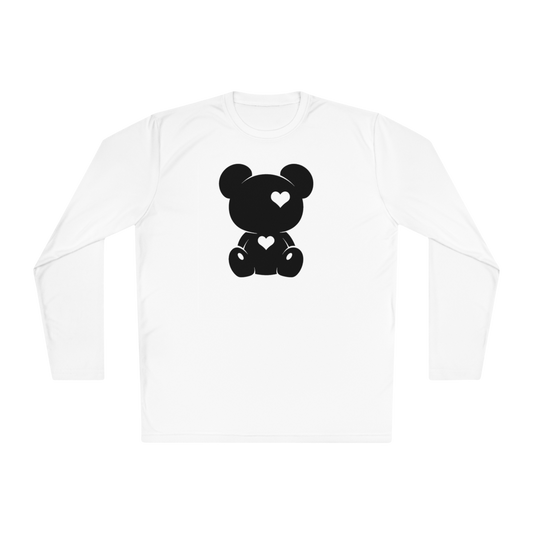 100% Cotton Long Sleeve Tee | Minimalism-Bear-006