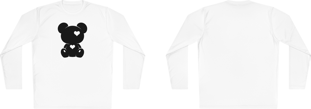 100% Cotton Long Sleeve Tee | Minimalism-Bear-006