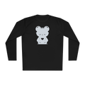 100% Cotton Long Sleeve Tee | Minimalism-Bear-007