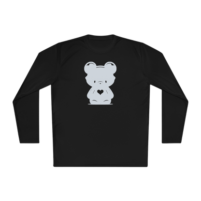 100% Cotton Long Sleeve Tee | Minimalism-Bear-007