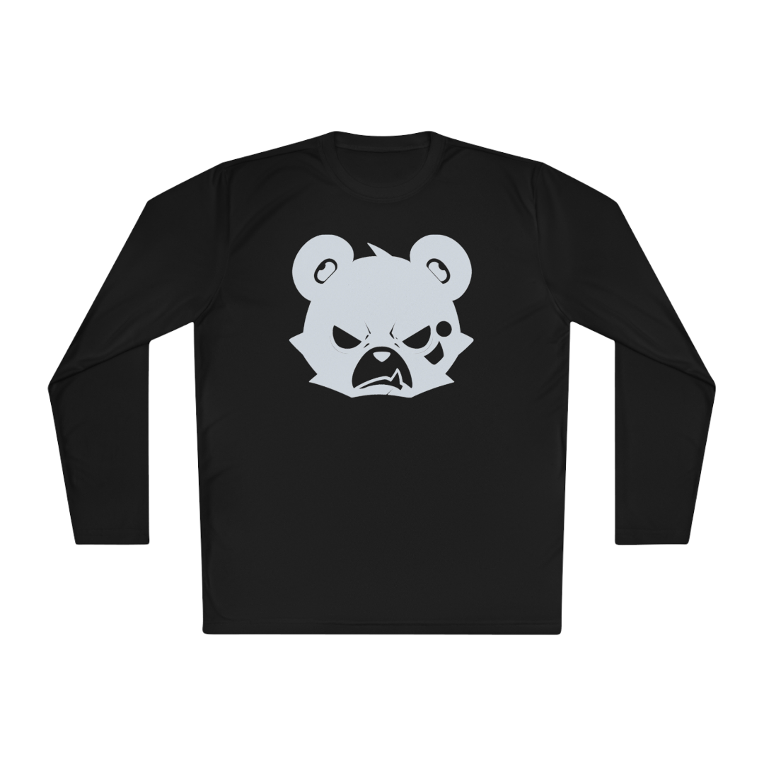 100% Cotton Long Sleeve Tee | Minimalism-Bear-008