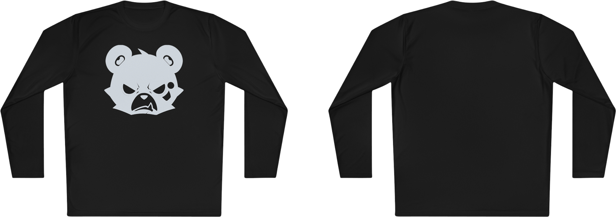 100%纯棉长袖T恤 | Minimalism-Bear-008 