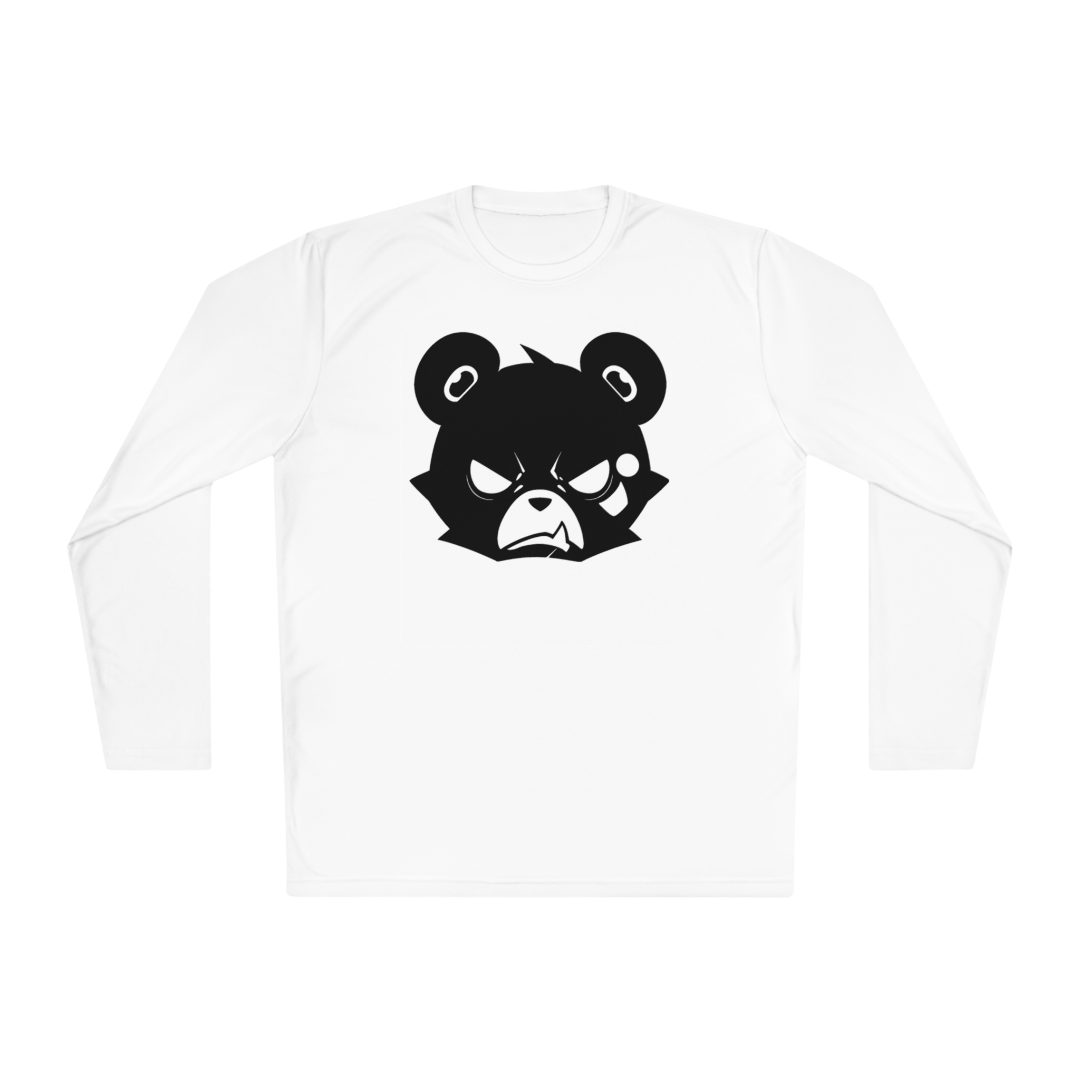 100% Cotton Long Sleeve Tee | Minimalism-Bear-008