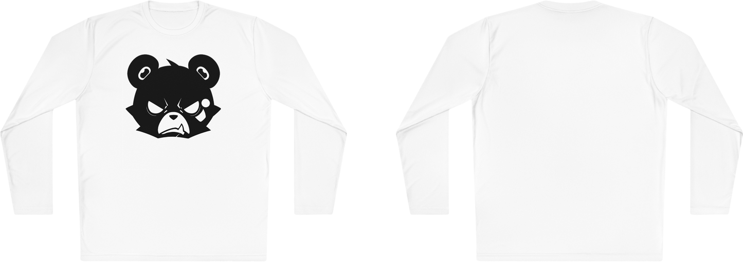 100% Cotton Long Sleeve Tee | Minimalism-Bear-008