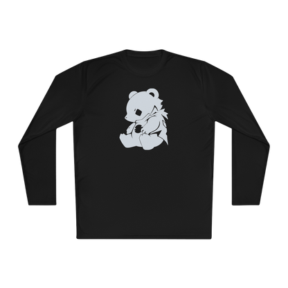 100% Cotton Long Sleeve Tee | Minimalism-Bear-009