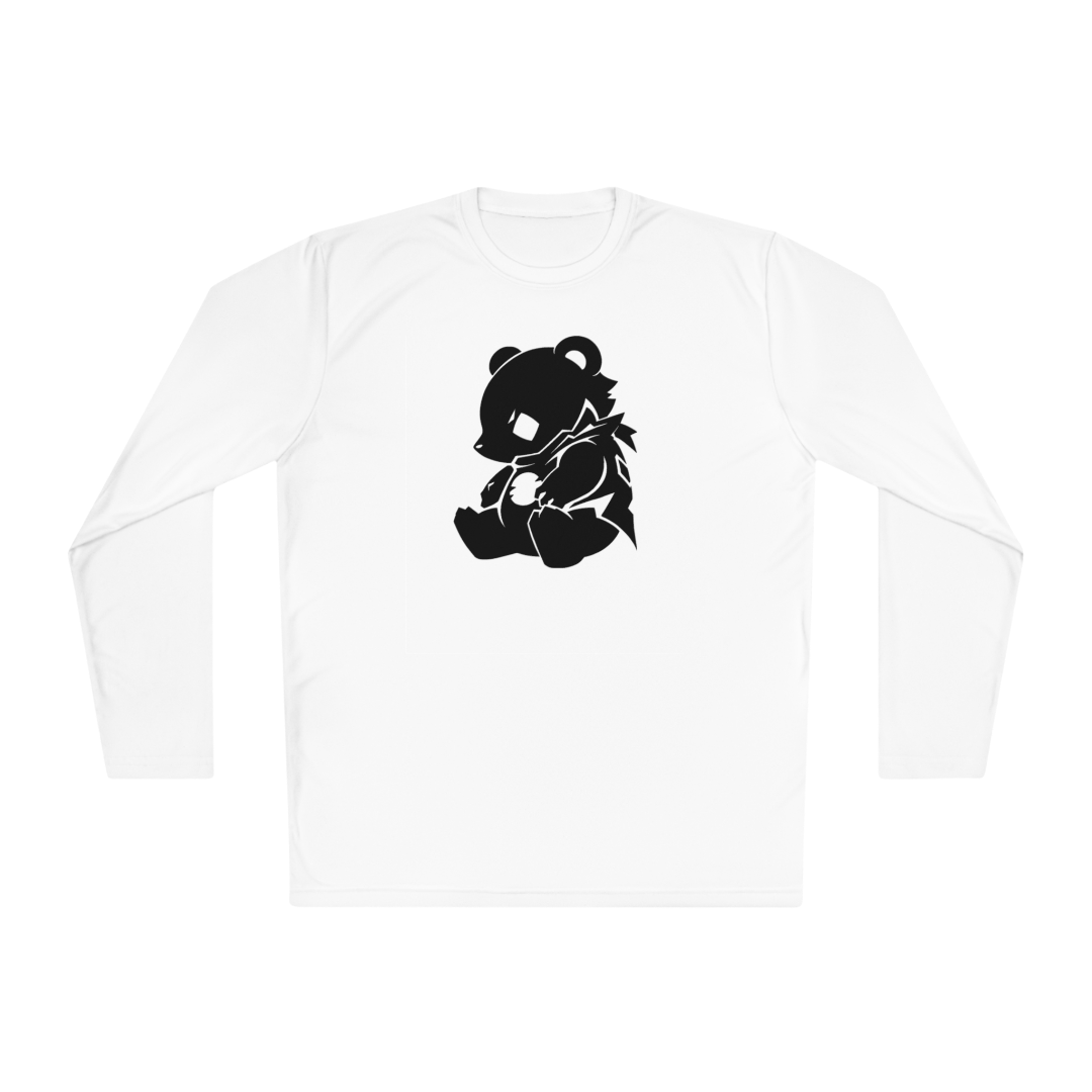 100% Cotton Long Sleeve Tee | Minimalism-Bear-009