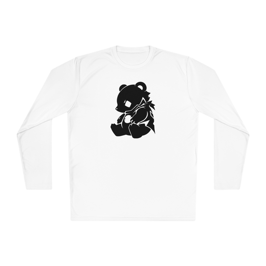 100% Cotton Long Sleeve Tee | Minimalism-Bear-009