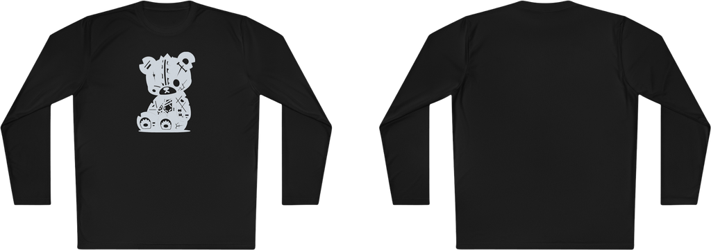 100%纯棉长袖T恤 | Minimalism-Bear-010 