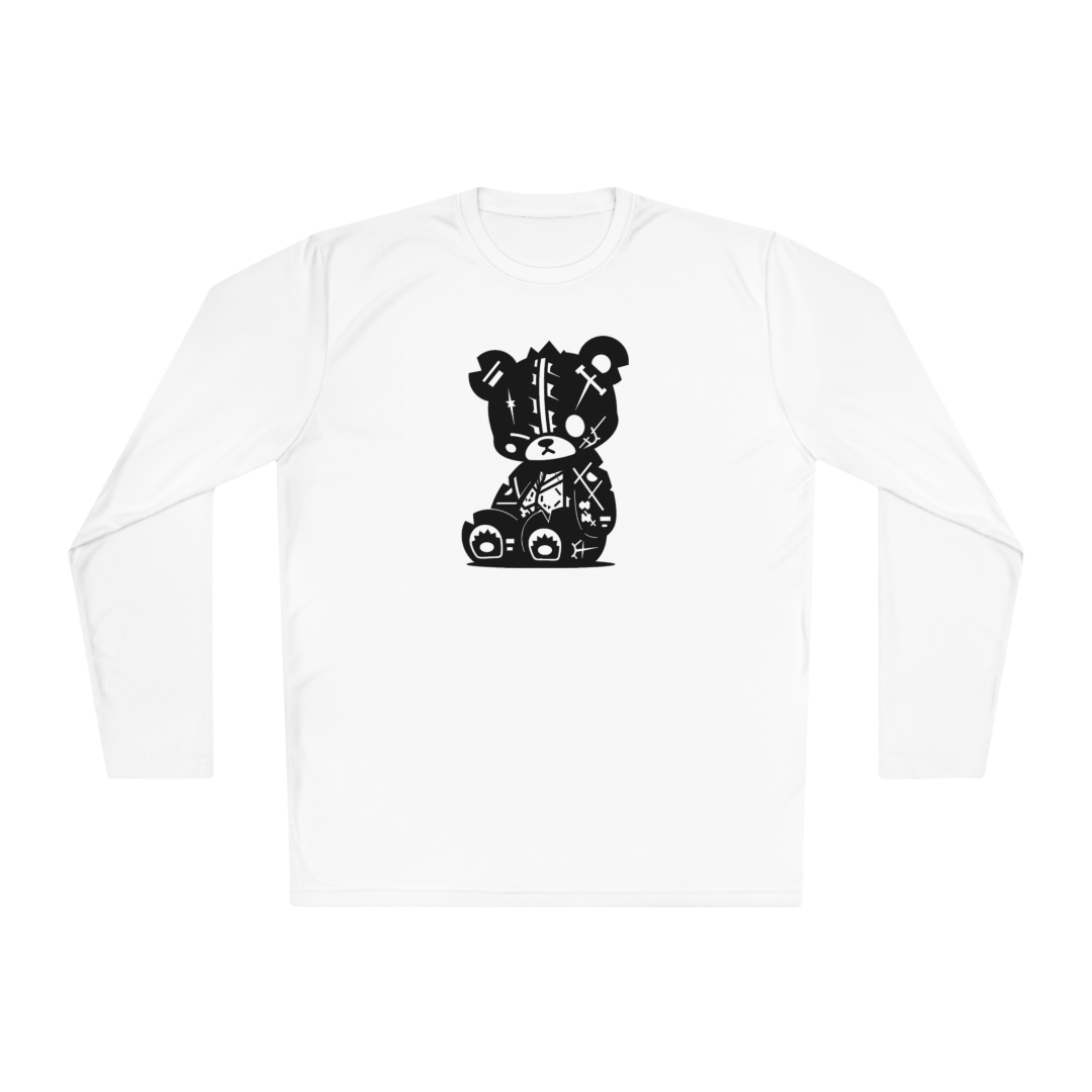 100% Cotton Long Sleeve Tee | Minimalism-Bear-010