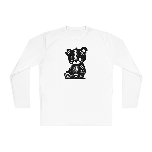 100% Cotton Long Sleeve Tee | Minimalism-Bear-010