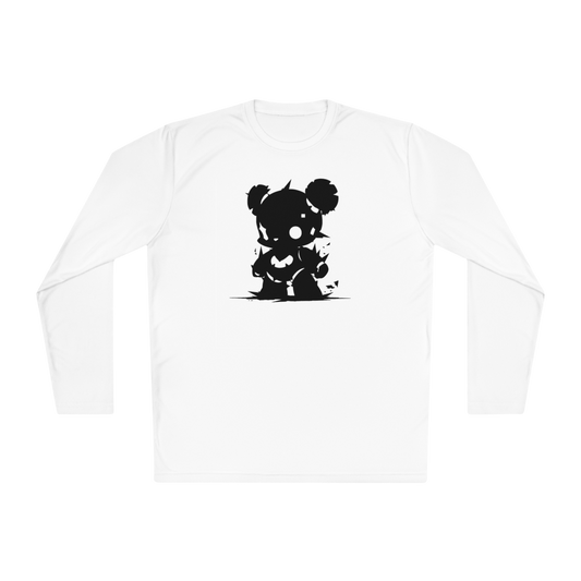 100% Cotton Long Sleeve Tee | Minimalism-Bear-011