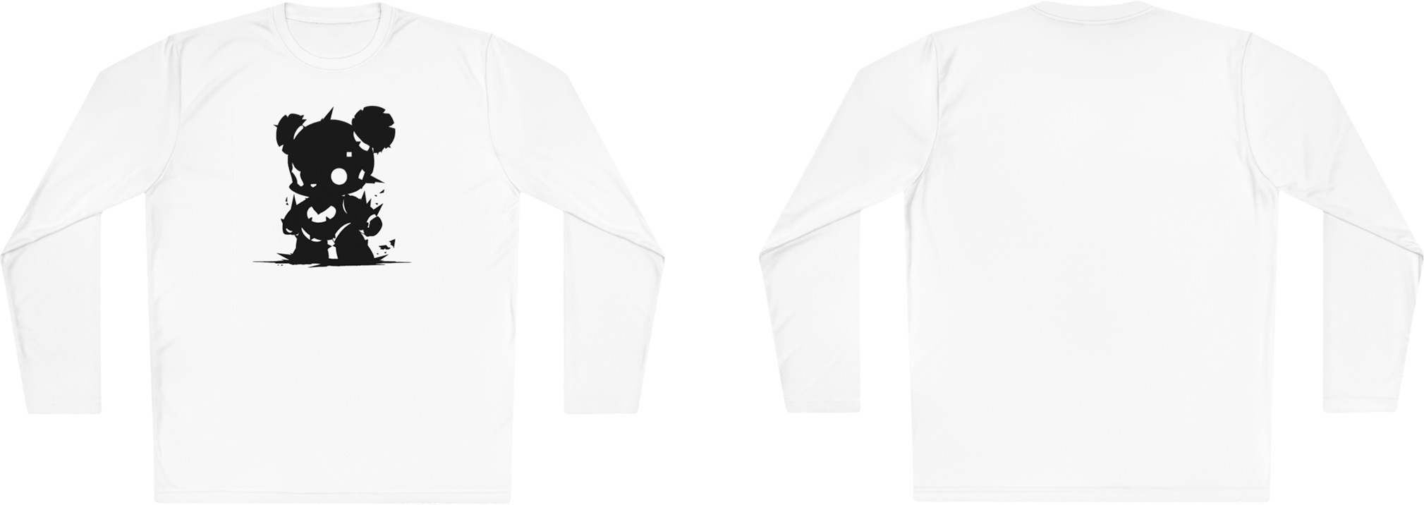 100%纯棉长袖T恤 | Minimalism-Bear-011 