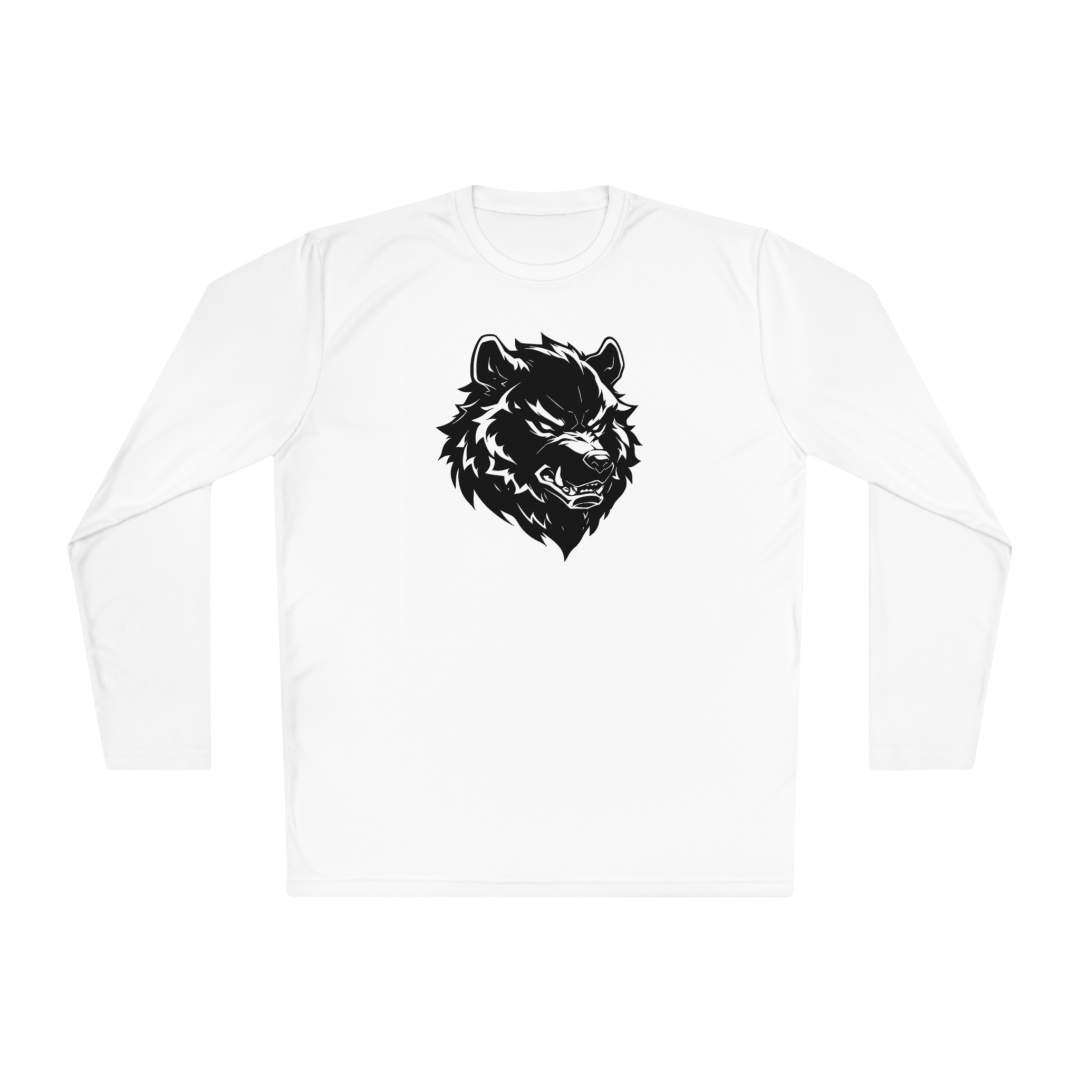 100% Cotton Long Sleeve Tee | Minimalism-Bear-012