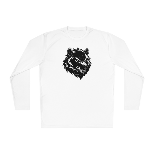100% Cotton Long Sleeve Tee | Minimalism-Bear-012