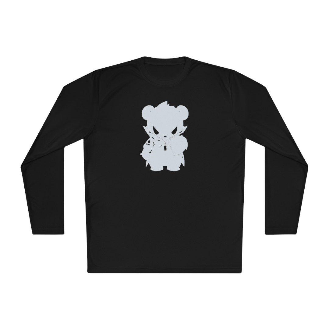 100% Cotton Long Sleeve Tee | Minimalism-Bear-013