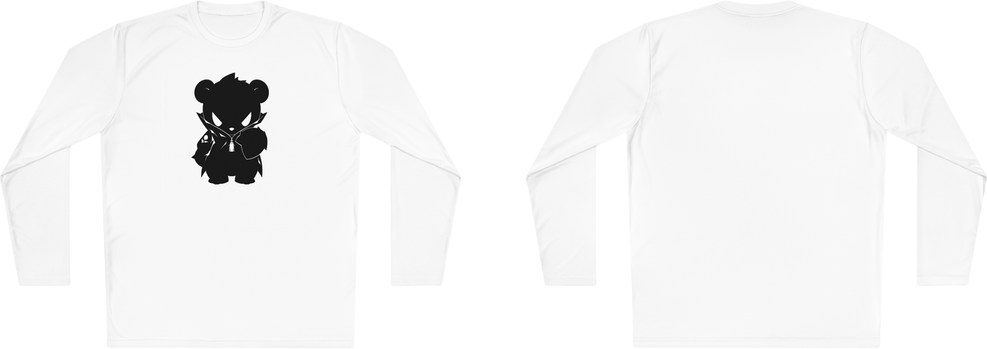 100%纯棉长袖T恤 | Minimalism-Bear-013 