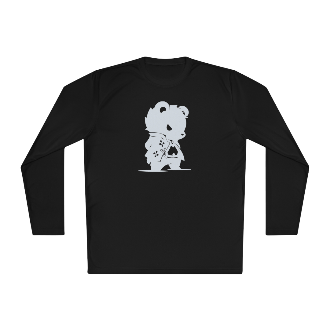 100% Cotton Long Sleeve Tee | Minimalism-Bear-014