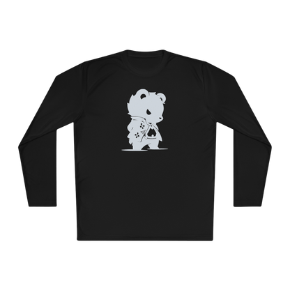 100% Cotton Long Sleeve Tee | Minimalism-Bear-014