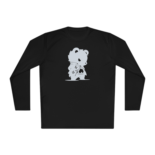 100% Cotton Long Sleeve Tee | Minimalism-Bear-014