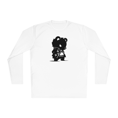 100% Cotton Long Sleeve Tee | Minimalism-Bear-014