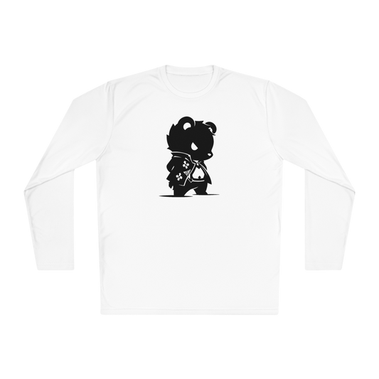 100% Cotton Long Sleeve Tee | Minimalism-Bear-014