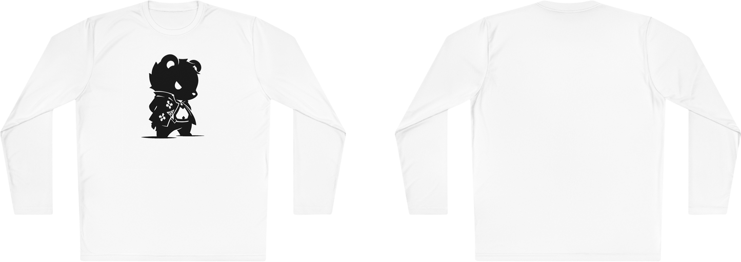 100% Cotton Long Sleeve Tee | Minimalism-Bear-014