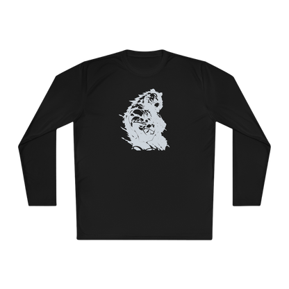 100% Cotton Long Sleeve Tee | Minimalism-Bear-015