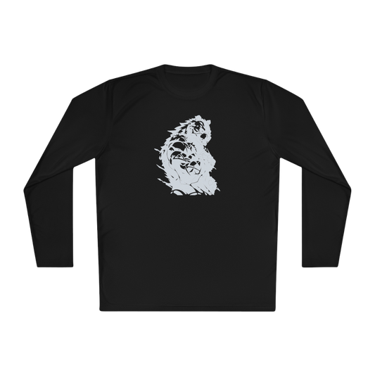 100% Cotton Long Sleeve Tee | Minimalism-Bear-015