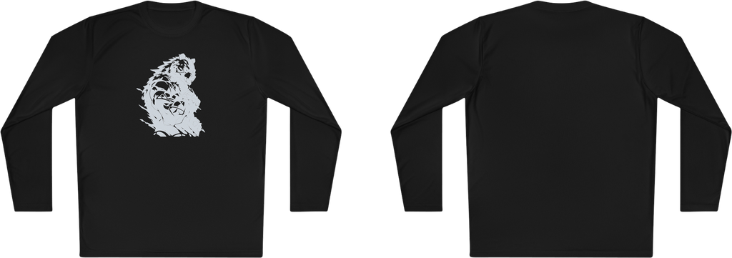 100%纯棉长袖T恤 | Minimalism-Bear-015 