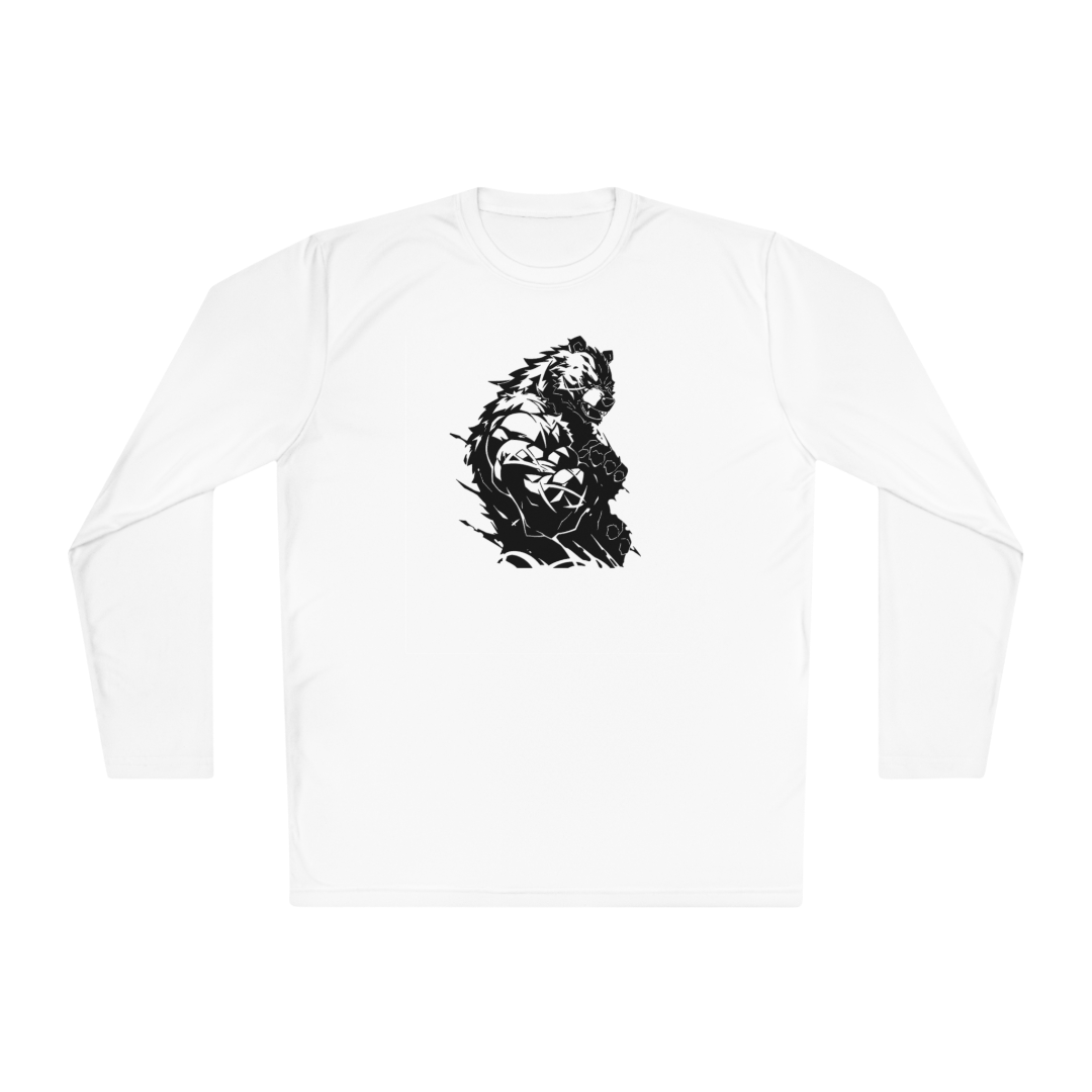 100%纯棉长袖T恤 | Minimalism-Bear-015 