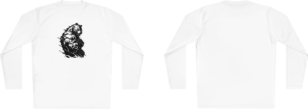 100%纯棉长袖T恤 | Minimalism-Bear-015 