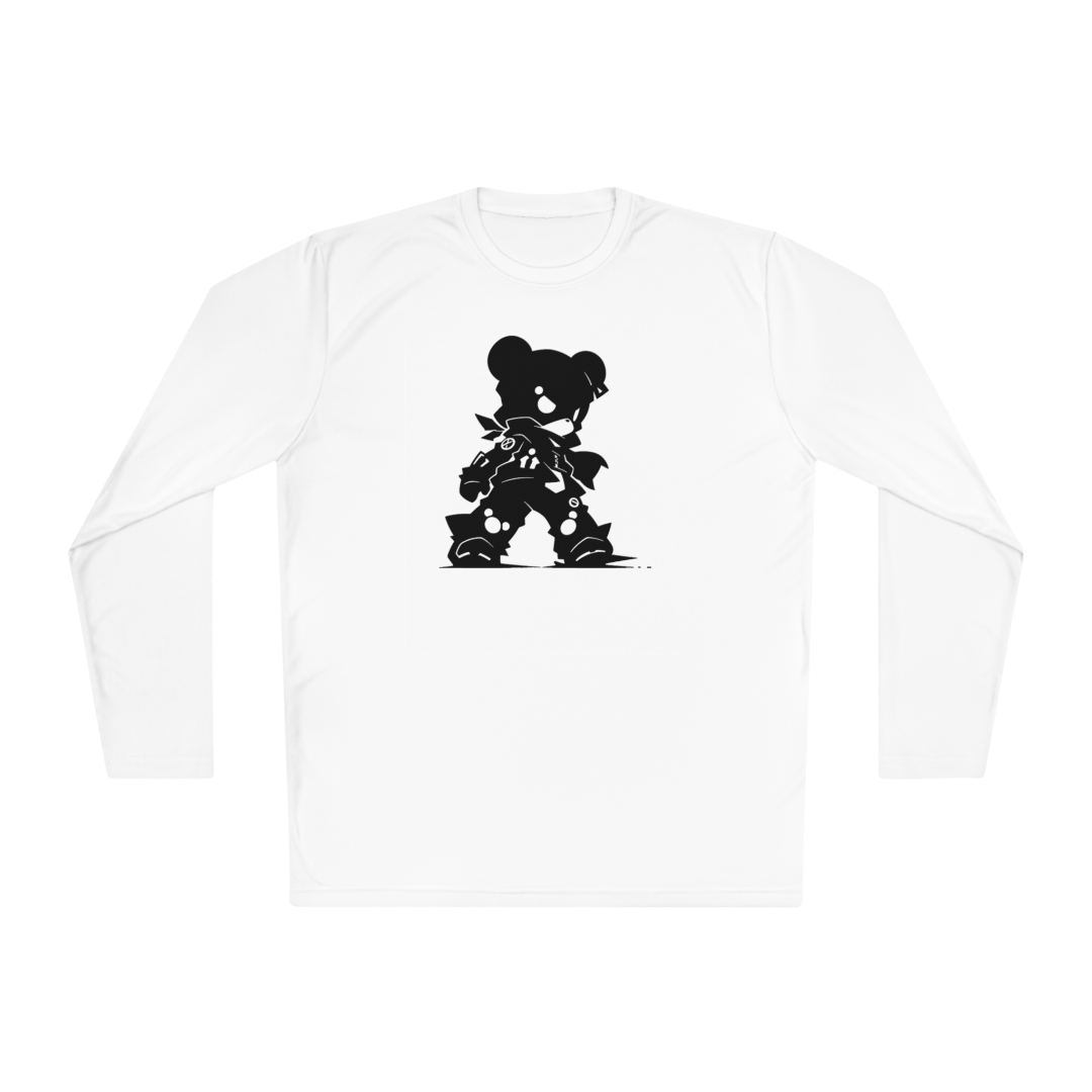 100% Cotton Long Sleeve Tee | Minimalism-Bear-016