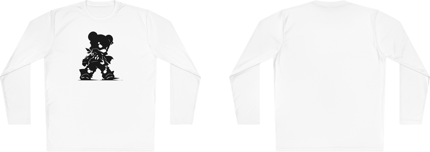 100% Cotton Long Sleeve Tee | Minimalism-Bear-016