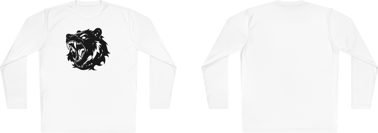 100% Cotton Long Sleeve Tee | Minimalism-Bear-017