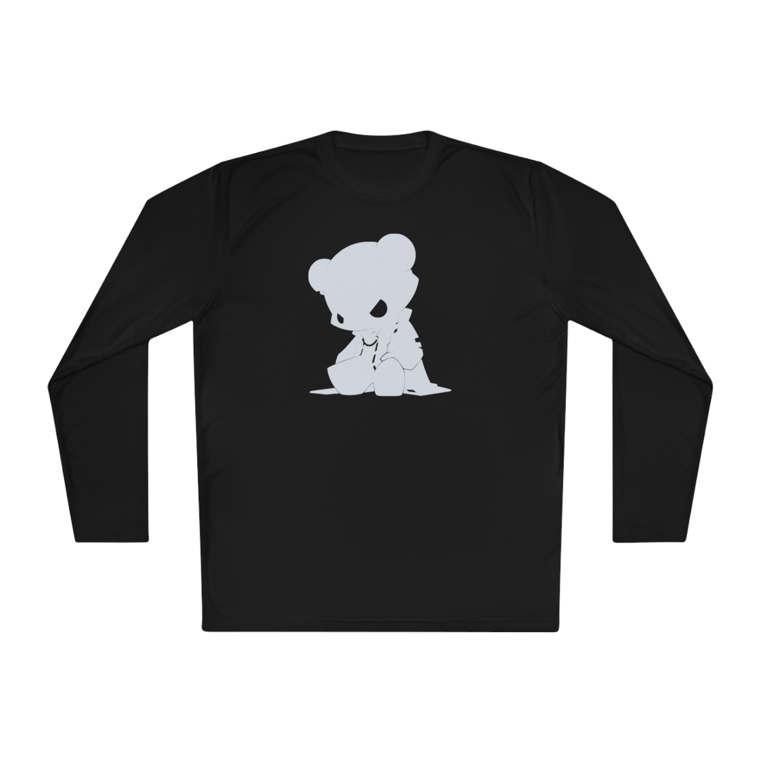 100% Cotton Long Sleeve Tee | Minimalism-Bear-018