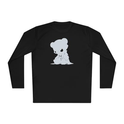 100% Cotton Long Sleeve Tee | Minimalism-Bear-018