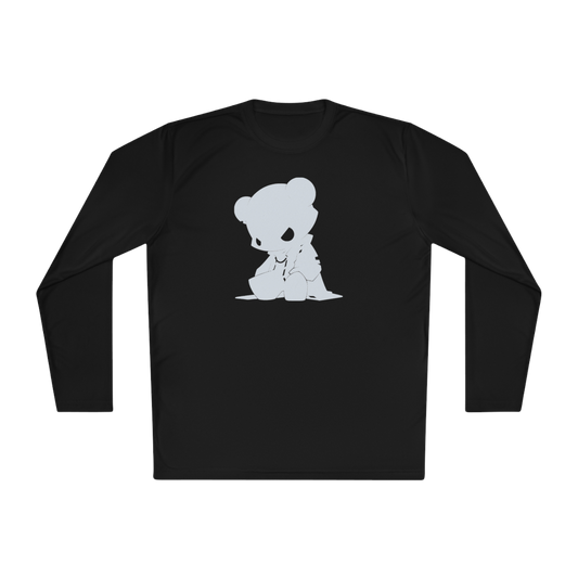 100% Cotton Long Sleeve Tee | Minimalism-Bear-018