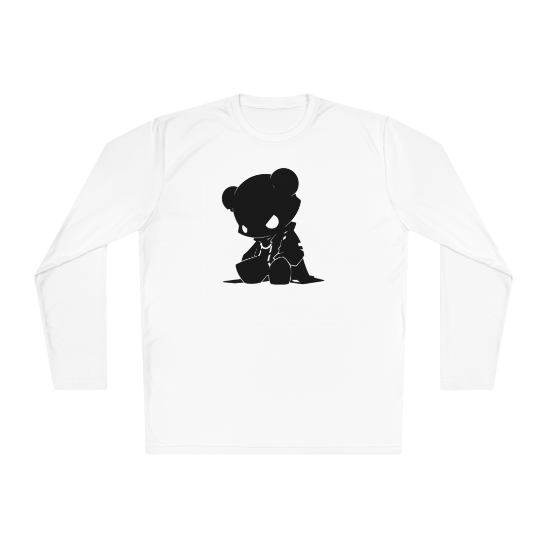 100% Cotton Long Sleeve Tee | Minimalism-Bear-018