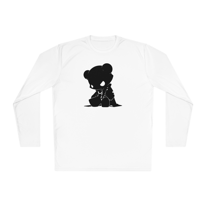 100% Cotton Long Sleeve Tee | Minimalism-Bear-018